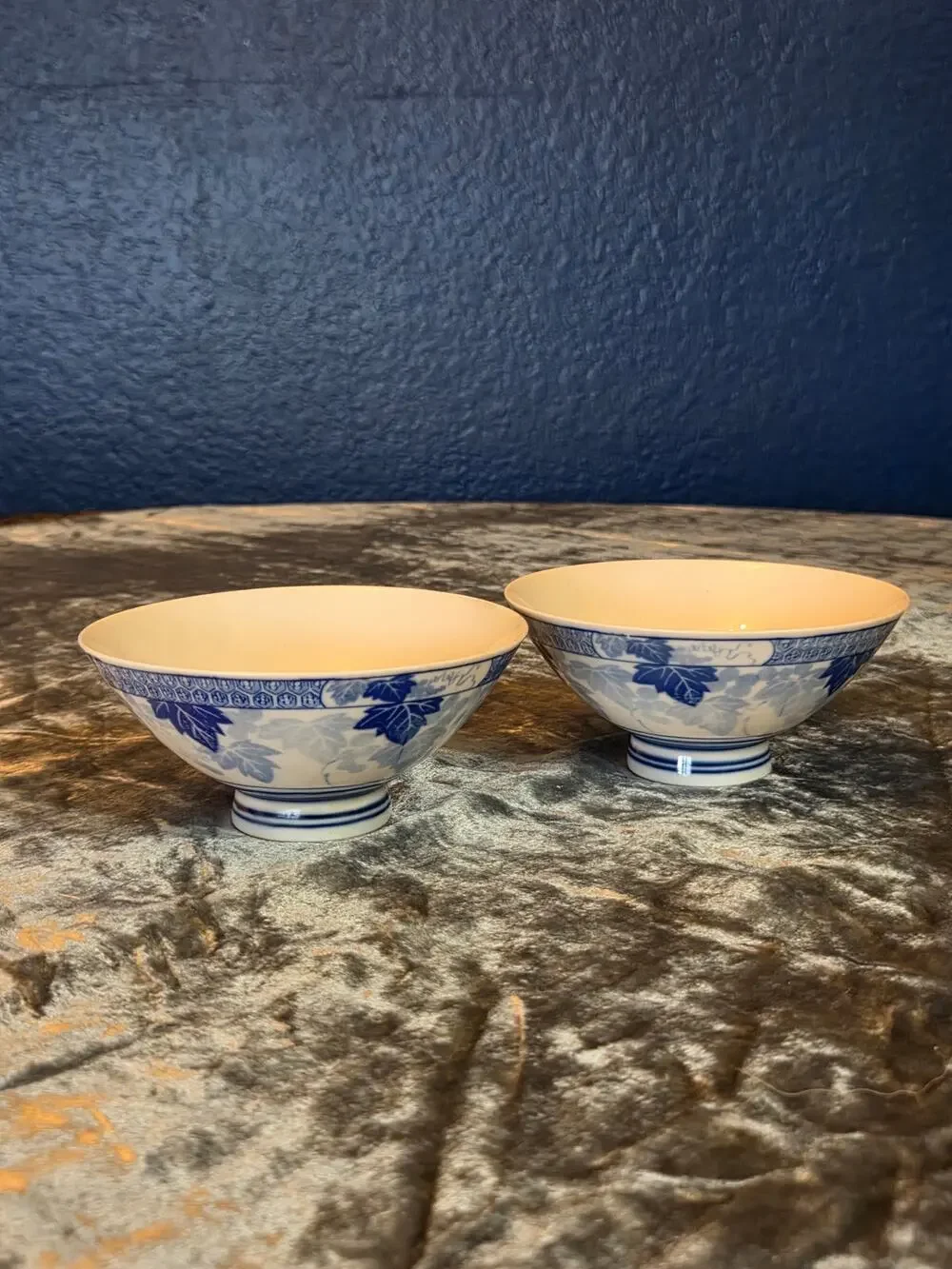 2 Vintage Japanese Rice Bowls